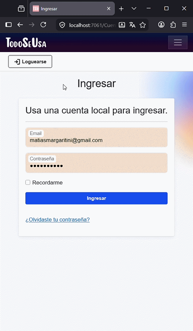 TodoSeUsa Inventory System